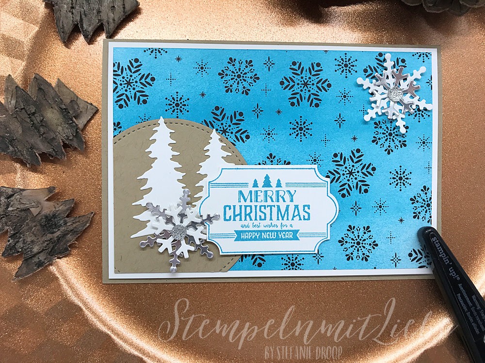 Merry Christmas in Türkis - Stampin Up - Kaarst - StempelnmitLiebe (1)