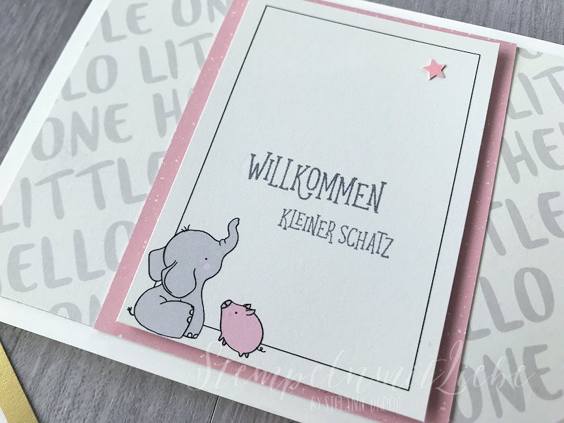 Babykarten mit dem Karten-Sortiment Babyglück II - Stampin' Up ...