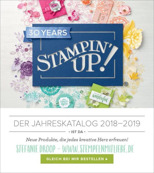 Stampin‘ Up! Jahreskatalog 2018 bis 2019