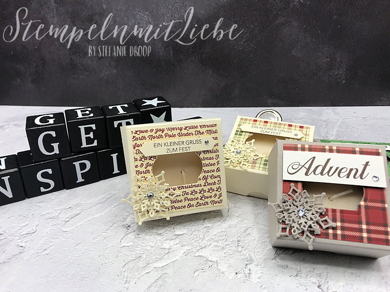 Anleitung Teelichtbox Videotutorial - Stampin' Up! | Stempeln mit Liebe ♥️