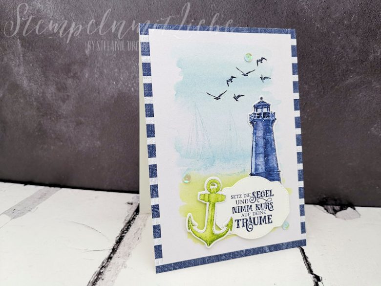 Setz die Segel in Aquarell - Stampin' Up! | Stempeln mit Liebe ♥️