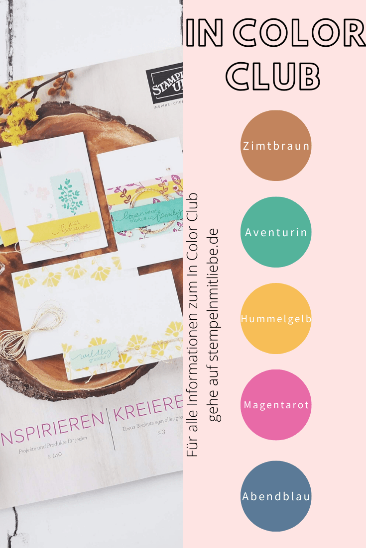 In Color Club 2020-2022 - Stampin' Up! | Stempeln mit Liebe ♥️