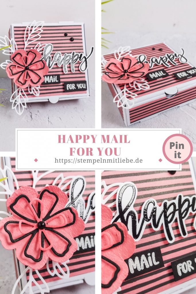Happy Mail for You Schachtel - Stampin' Up! - Stempeln mit Liebe - Mini-Pizzaschachtel - Stempelset Pretty Perennials