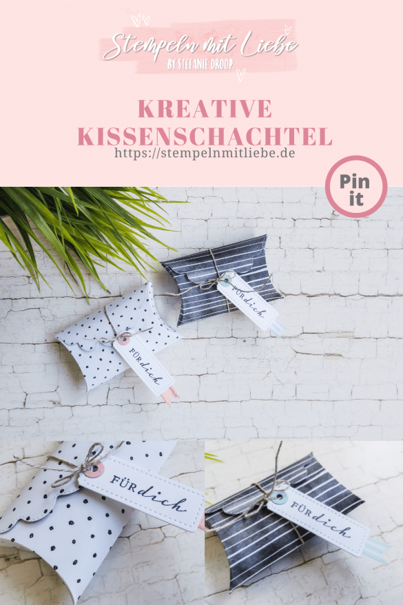 Stanzformen Kreative Kissenschachtel - Sale-a-Bration Designerpapier Geschmackvoll gemalt - Stampin' Up!