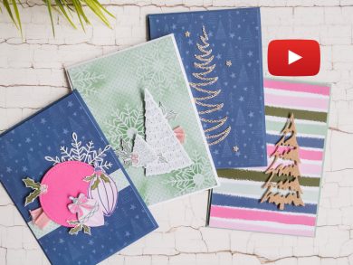 Video: Schnelle Weihnachtskarten mit der Produktreihe Zauber der Feiertage